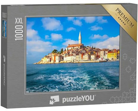 Puzzle 1000 Teile XXL „Alte istrische Stadt, Porec, Kroatien“ – aus der Puzzle-Kollektion Kroatien