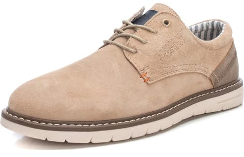 REFRESH - Zapatos Casual Hombre Taupe - Calzado Cómodo y Versátil - Moda Casual - Modelo 17184502 (Talla 43)
