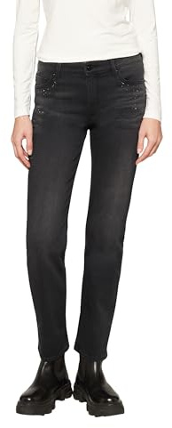 s.Oliver Jeans Karolin/Regular Fit/Mid Rise/Straight Leg/mit Schmucksteinen