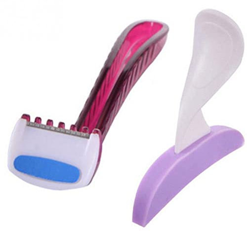 Gerade Form Für Frauen Bikini Gewidmet Soldaten Rasieren Schablone Sexy Weibliche Scham Haar Rasiermesser Intime Gestaltung Werkzeug