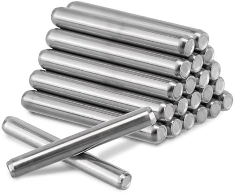 20 perni cilindrici, diametro 4 x 30 mm, per scaffali, scaffali, in acciaio inox, per scaffali, scaffali, scaffali, scaffali cilindrici