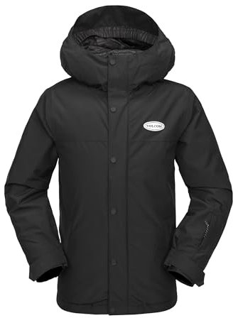 Volcom - Skijacke/Snow Stone.91 Ins Black Jungen – Größe XXL – Schwarz