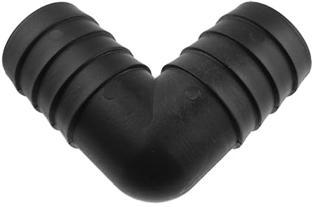 Smooth Bore Dust Suction Hose 32mm (1.25) with Corrugated Extraction Pipe Connectors Clips Irrigation Pond Garden Industrial (32mm (1.25) - Elbow Connector)