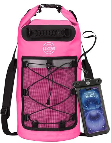 STOVER 5/10/25/30/40/55 L wasserdichter Rucksack, schwimmender Drybag für Kajakfahren, Reisen, Strand, Wandern & Camping, für Damen und Herren, 30L