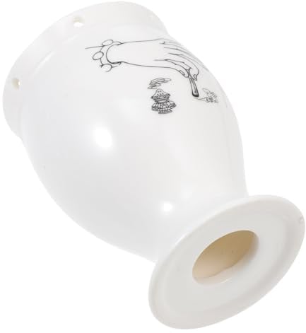 UTHCLO Keramische Moxibustion Box Tragbarer Moxa Cone Kleiner Heiztank Für Körperanwendungen Für Massage Und Schmerzlinderung Geeignet Für Reisen Und Wellness