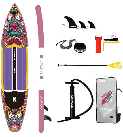 Kaiman stand up paddle (Fucsia)