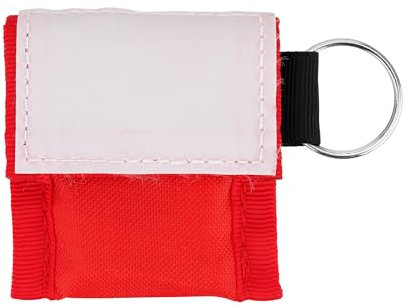 Heldbach® 10 Beatmungsmaske Erste Hilfe Hygienisches Beatmungstuch mit Schlüsselanhänger für Mund-zu-Mund-Beatmung – Kompakt & ideal für Notfälle, HLW, unterwegs beatmungstuch, beatmungsmaske