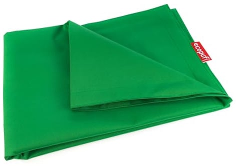 Ecopuf - Sitzsack Bezug ohne Füllung - Hülle Wetterfest - 140 x 180 cm - Polyester Sitzsackbezug zum Befüllen - für Outdoor Sitzpouf - für Garten, Balkon, Terrasse - Größe M - Grün