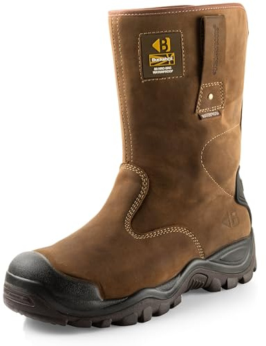 Buckler Men's Waterproof Safety Rigger Worker Boots