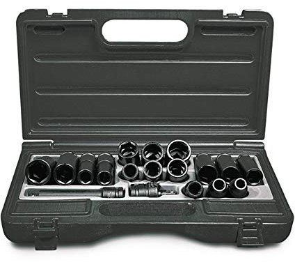 Ingersoll Rand SK4M14LN 1/2 Metric Socket Set – 14-Piece Long Universal Spanner Set for Air Tools, Ideal for Car & Automotive Maintenance