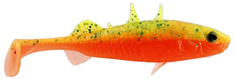 Westin Stanley The Stickleback 7,5cm - 6 Gummifische, Farbe:Green Tomato