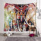 Morbuy Elefant Dekoration Tapisserie, Kreativ Tier Wandteppich Drucken Wandbehang aus Polyster Wandtuch Tischdecke Meditation Yogamatte Strandtuch (Groß (150 x 200cm),i)
