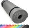diMio Komfort-Gymnastikmatte Yogamatte in 185x60x1cm, 185x60x1.5cm, 185x90x1.5cm, 200x100x2 mit Tragegurt Phtalatfrei + SGS-geprüft (Urban Grey, 200 x 100 x 2 cm (XXL))