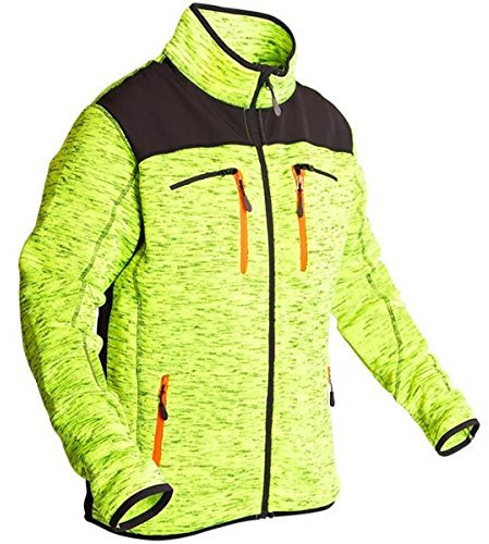 Protos Inuit Herrenjacke Strick 104230, Farbe:gelb, Größe:M