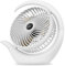 viniper 8.7 inch Rechargeable Battery Fan, Portable Desk Fan : 180° Rotation and 3 Speeds Strong Wind Portable Quiet Fan, Medium Size and Mighty (White)