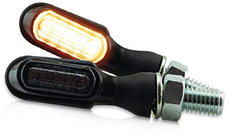 SMD-BlinkerHEAT, schwarz, getönt, E-geprüft