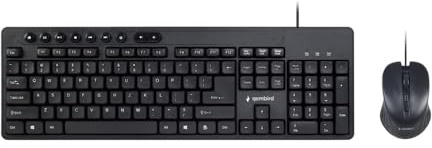 Gembird Keyboard +Mouse USB ENG/KBS-UM-04