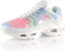 Fusskleidung® Damen Herren Sportschuhe Dämpfung Sneaker leichte Laufschuhe Weiß Pink Blau EU 36