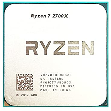 WIPP AMD. Ryzen 7 270. 0X R7 2700X 3,7 G Hz Otto-Core sedici Fili 1 6m 105W CPU. Presa del processore AM4.