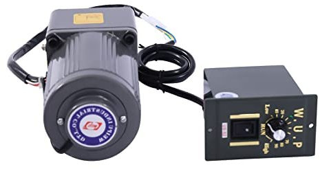 Drehzahlminderer, Stufenlos Regelbarer Motor 220V 40W Einstellbare Drehzahl Einphasen Asynchron Getriebemotor Frequenzumrichtermotor (20K)