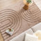FRAAI | Home & Living Hochflor Teppich - Carvy Arches Taupe - Boho, Modern, Skandinavisch - Wohnzimmer, Kinderzimmer, Schlafzimmer, Babyzimmer - Fellteppich - Carpet
