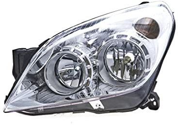EDA PREMIUM auto Scheinwerfer Links 1216659 passend für OPEL ASTRA H A04, 10.03-04.07 mit Motor, Chrom