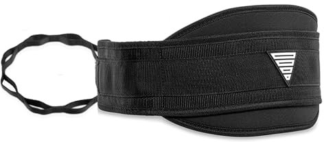 GORNATION Dip Gürtel, Dip Belt mit Kette oder Seil, für Dips & Krafttraining, Trainingsgürtel mit Chain oder Rope für Calisthenics & Bodybuilding, Gewichthebergürtel bis 1000 kg, Weight lifter Belt