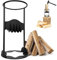 Manueller Holzspalter, Brennholzspalter, Holzspalter mit Klinge aus Manganstahl, für Holzofen Feuergrube Kamin (Höhe 41 cm)