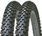 2 Cubiertas Bicicleta MTB 26x1.95 Negras - Neumaticos BTT Tacos 26x1.95 Rígido (Necesitan cámara de Aire)