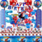 92 Stück Geburtstagsdeko Jungen 5 Jahre, Geburtstag Partygeschirr Set Kinder, Anime Party Dekoration, Party Tableware
