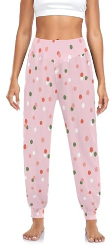 FRODOTGV Konfetti abstrakte Muster handgezeichnete Frauen Hosen Jogger Hosen Loose Fit Yoga Sport, Konfetti, abstraktes Muster, handgezeichnet, XX-Large