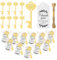 KBDHYY 50Pcs 60th Gold Key Bottle Opener - 60th Birthday Party Favors, Key Beer Bottle Opener Favors & Wedding Anniversary Souvenirs