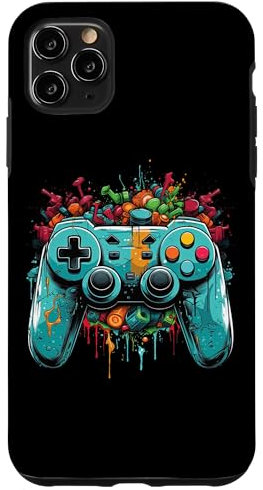 iPhone 11 Pro Max Gamer Aesthetic Graphic Gaming Video Games Boys Teens Kids Case