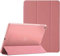 Funda inteligente para iPad Mini 4 (2015) / Mini 5 (2019) modelos A1538, A1550, A2133, A2124, A2126, a prueba de golpes, funda magnética ultradelgada (oro rosa)