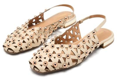 GIOSEPPO Damen Calamus Mary Jane Schuh, Elfenbein, 36 EU