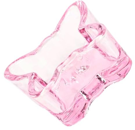 BELLIFFY Butterfly Shape Manicure Nail Dish Cup Compact Dappen Cup for Nail Art Easy to Clean for Professionals and Enthusiasts