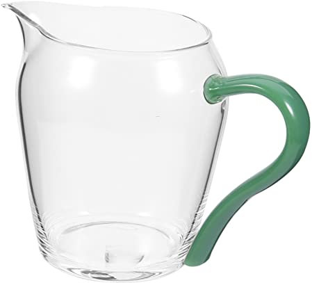GREENADSCAPE Wasserkocher Weinkrug für den Haushalt durchsichtiger Weinlagerbehälter Behälter mit Deckel Weinverteilkessel büroradio offic Glas verdicken Explosionsgeschützter Glastopf