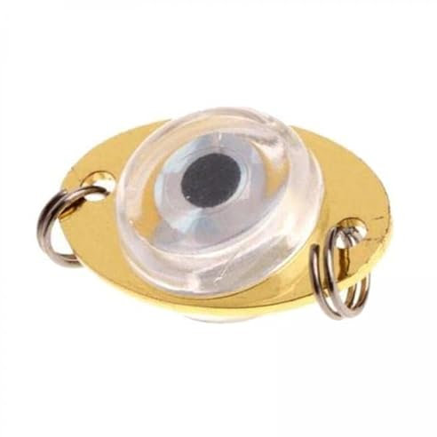 QSTDGVPW Leurre Stroboscopique Coloré étanche pour La Pêche sous-Marine, 2 Pièces, Goutte Profonde,