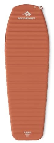 SEA TO SUMMIT - Pursuit Selbstaufblasende Isomatte Large - Leicht - Delta Core-Technologie - RCS-Recyclingmaterialien - 3 Jahreszeiten - Für Wanderungen & Trekking - Braun - 730 g