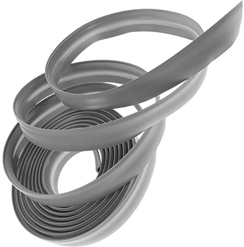 Homoyoyo 5m Bodenübergangsleiste Selbstklebend Für Teppicheinfassung Übergangsleiste Bodenflach Für Türschwellen Flexible Teppichabschlussleiste Bodenbelags-abdeckleisten Langlebig