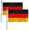 Deutschland Flagge 90x150cm,Germany Flag Deutschland Fahne 90 x 150 cm,Deutschlandfahne mit Messing-Ösen,Wetterfeste Deutsche Flagge,pour Garten wetterfest