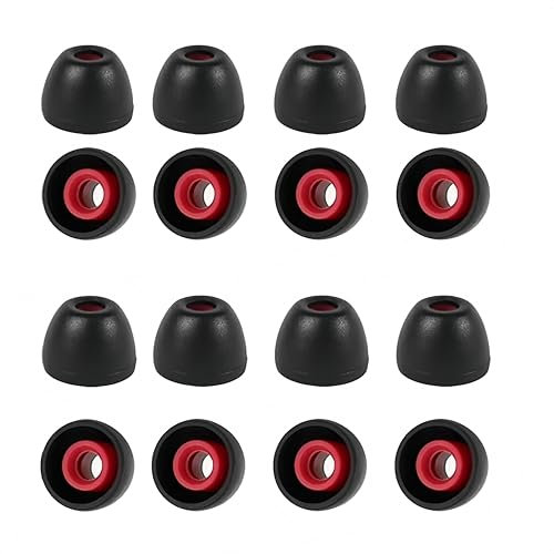 Miayaya Silicone Earbuds Tips for Sony Replacement Ear Tips for Sony 1000XM5/1000XM4/LinkBuds S/WF-C500/WF-C700N Earbuds WF WI XBA Earbuds, 8 Pairs with Strage Box, Extra-Small