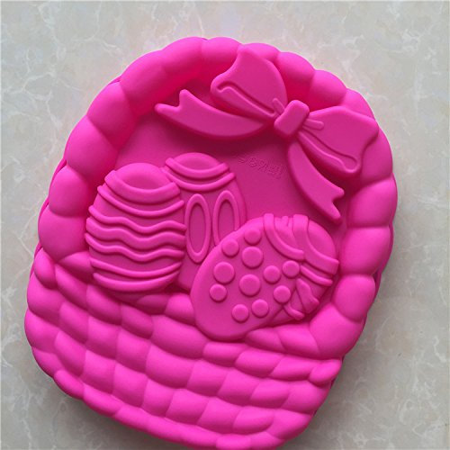 LC Egg Basket E027 Silicone Mould Ice Cube Chocolate Cake Cupcake Soap Molds DIY