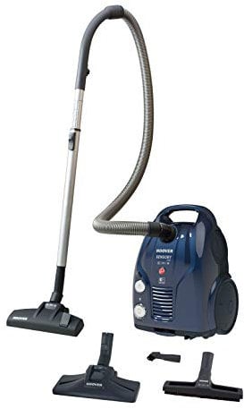 Hoover SO30PAR Aspirateur Traineau Sac Sensory Evo capacité 3,2 L, Ultra-maniable 360°,Silencieux 72 dbA, variateur de Puissance + indicateur de Remplissage, suceur Long & 3 brosses Tous sols