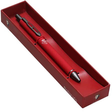 Osasuna- Bolígrafo, Escritura, Bolígrafo de metal, Material de oficina, Material escolar, Color rojo, Producto oficial (CyP Brands)