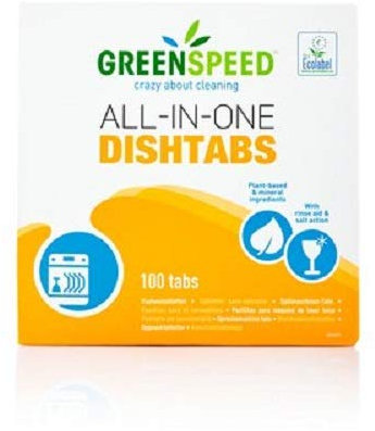 Tablettes Lave Vaisselle Tout en un 100 Tablettes Film Soluble + Ecolabel