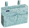Surblue Bedside Caddy Hanging Bed Organizer Storage Bag Pocket for Bunk and Hospital Beds, College Dorm Rooms Baby Bed Rails,Camp Chiars?Wheelchair Side Bag?4 Pockets and 2 Hooks (Cartoon)