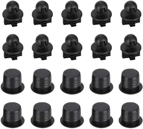 10 Paires de Boucle de Grille de Haut-Parleur, Cadres de Grille de Haut-Parleur Fixation d'armoire Boucle de Couverture de Filet Haut-Parleur Fermeture à Pression en Maille