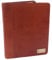 Catwalk Collection Handbags - Cartella Portadocumenti Pelle da Viaggio - Cartellina Porta Tablet e Documenti - Carpetta A5 - Angela - Marrone Chiaro