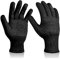 Sopito Hitzebeständige Handschuhe für Haarstyling, 2 Stück Hitzebeständiger Handschuh mit Silikon-Noppen für Haar-Werkzeuge, Lockenstab, Flacheisen
